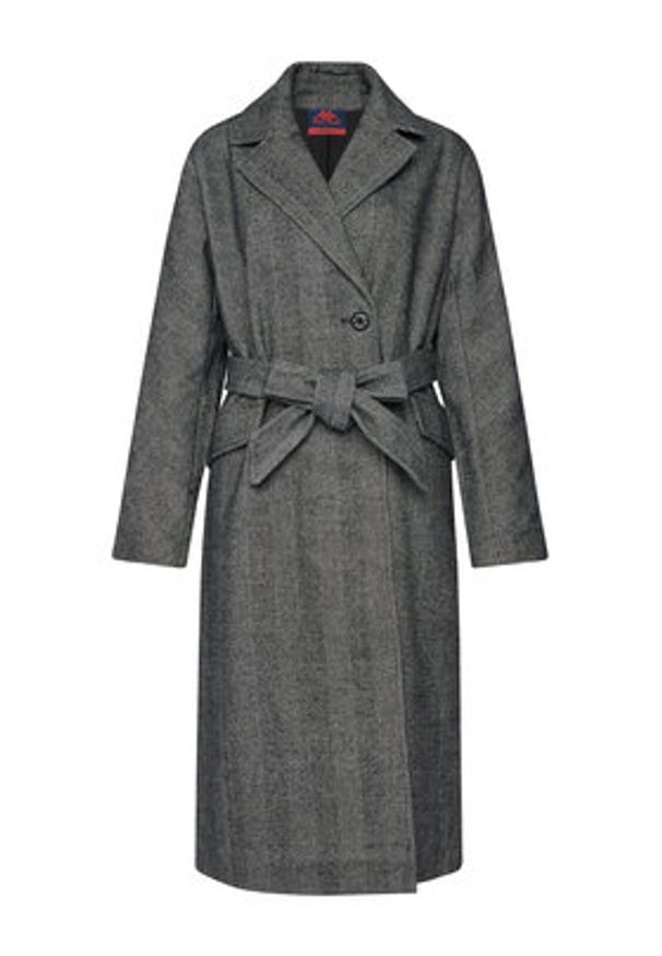 Robe di Kappa Płaszcz przejściowy Jeannie 62123UW Czarny Regular Fit. Kolor: czarny. Materiał: syntetyk