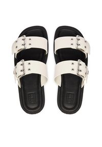 Tommy Jeans Klapki Tjw Buckle Straps Sandal EN02966 Écru. Kolor: kremowy. Materiał: skóra #3