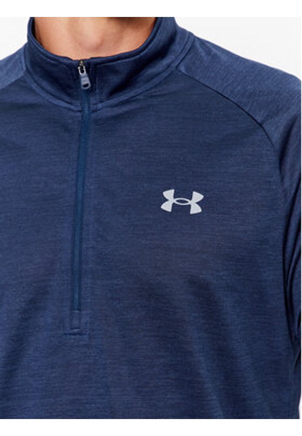 Under Armour Longsleeve Ua Tech 2.0 1/2 Zip 1328495 Niebieski Loose Fit. Kolor: niebieski. Materiał: syntetyk. Długość rękawa: długi rękaw