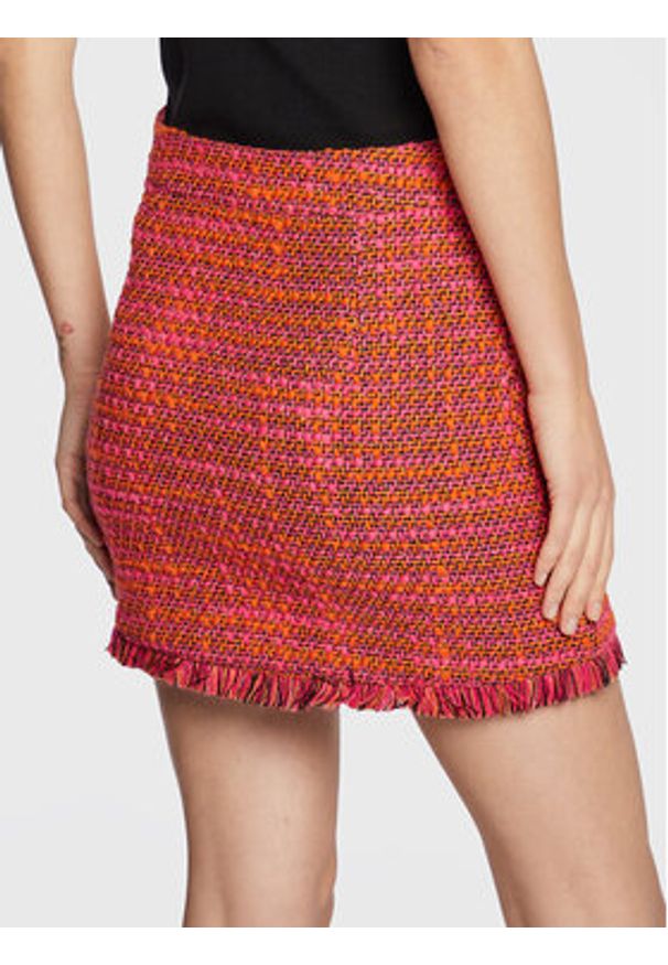 Liu Jo Spódnica mini CF2220 T2491 Różowy Regular Fit. Kolor: różowy. Materiał: bawełna