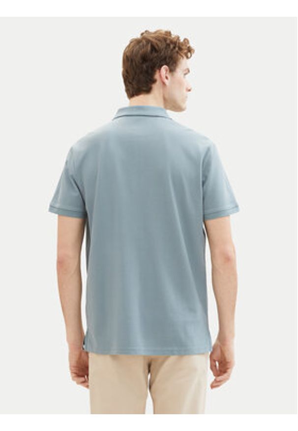 Tom Tailor Polo 1027713 Zielony Regular Fit. Typ kołnierza: polo. Kolor: zielony. Materiał: bawełna