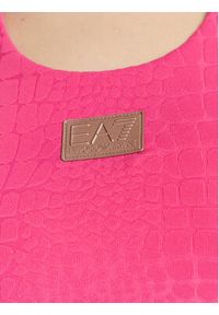 EA7 Emporio Armani Biustonosz top 3RTH02 TJKEZ 1417 Różowy. Kolor: różowy. Materiał: syntetyk