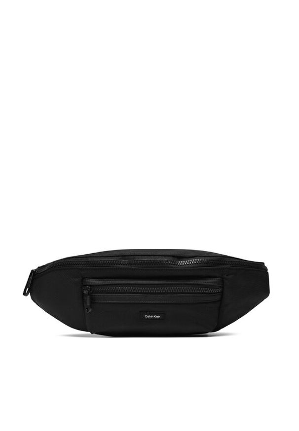 Calvin Klein Saszetka nerka Ck Essential Waistbag W/Pckt K50K511368 Czarny. Kolor: czarny. Materiał: materiał
