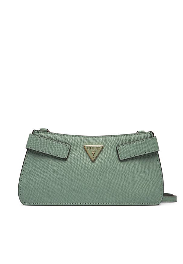 Guess Torebka Serenova Mini HWZG80 91720 Zielony. Kolor: zielony. Materiał: skórzane