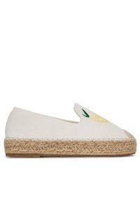 DeeZee Espadryle 8-807-2 Biały. Kolor: biały. Materiał: materiał #1