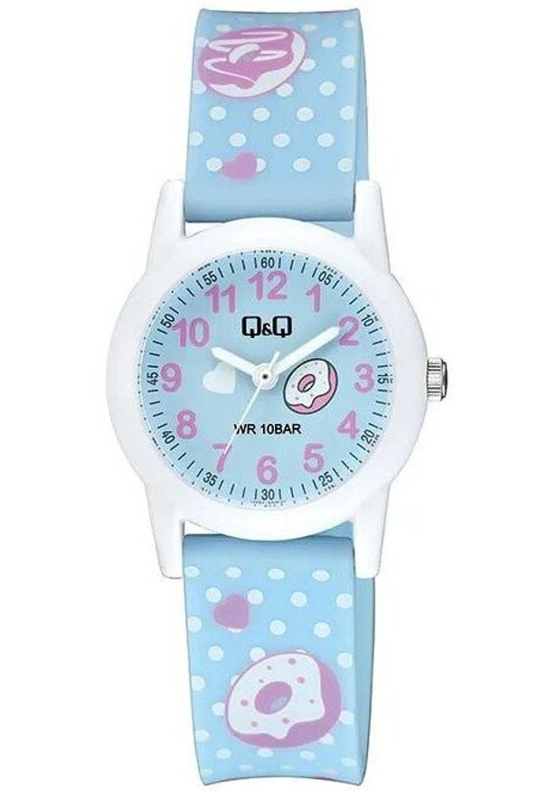 QQ Zegarek dla dzieci QQ V22A-002V niebieski pasek. Kolor: niebieski
