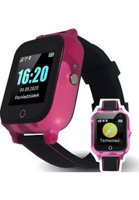 Smartwatch GoGPS K27 Czarny (K27TPK). Rodzaj zegarka: smartwatch. Kolor: czarny #1