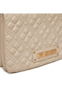 Love Moschino - LOVE MOSCHINO Torebka JC4014PP1LLA0110 Beżowy. Kolor: beżowy. Materiał: skórzane #5