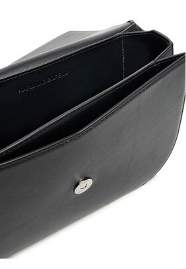 Karl Lagerfeld - KARL LAGERFELD Torebka A1W30444 Czarny. Kolor: czarny. Materiał: skórzane