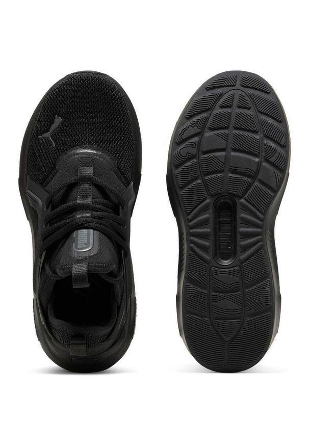 Adidasy Puma Softride Enzo 5 Jr For All Time, Dzieci. Okazja: na uczelnię. Kolor: czarny. Materiał: materiał. Sport: joga i pilates