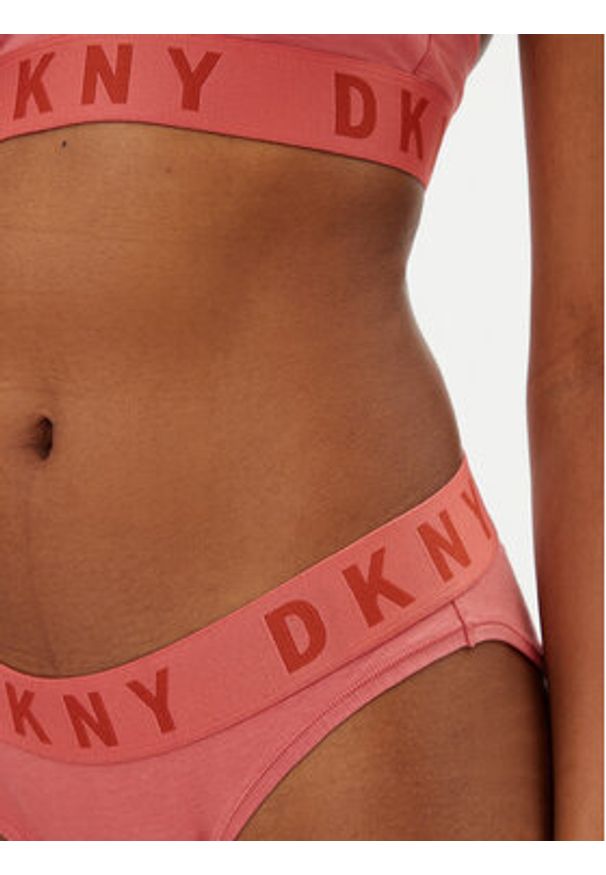 DKNY Figi klasyczne DK4513 Różowy. Kolor: różowy. Materiał: bawełna