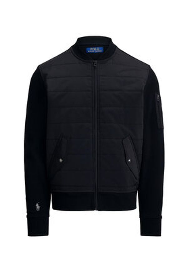 Polo Ralph Lauren Kurtka przejściowa 710981493001 Czarny Regular Fit. Typ kołnierza: polo. Kolor: czarny. Materiał: bawełna