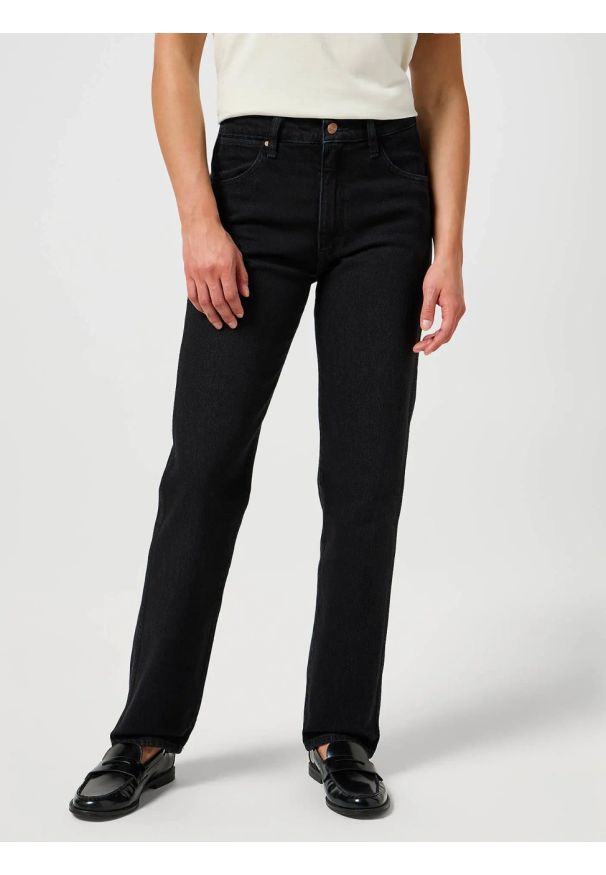 Wrangler - DAMSKIE SPODNIE WRANGLER SUNSET BLACK 112350727