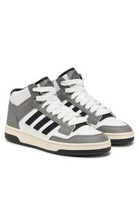 Adidas - adidas Buty do koszykówki Rapid Court Mid JR0191 Szary. Kolor: szary. Materiał: skóra. Sport: koszykówka #7