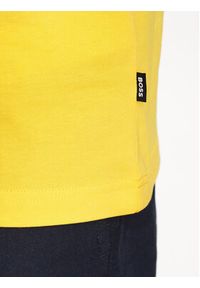 BOSS - Boss T-Shirt 50486200 Żółty Regular Fit. Kolor: żółty. Materiał: bawełna