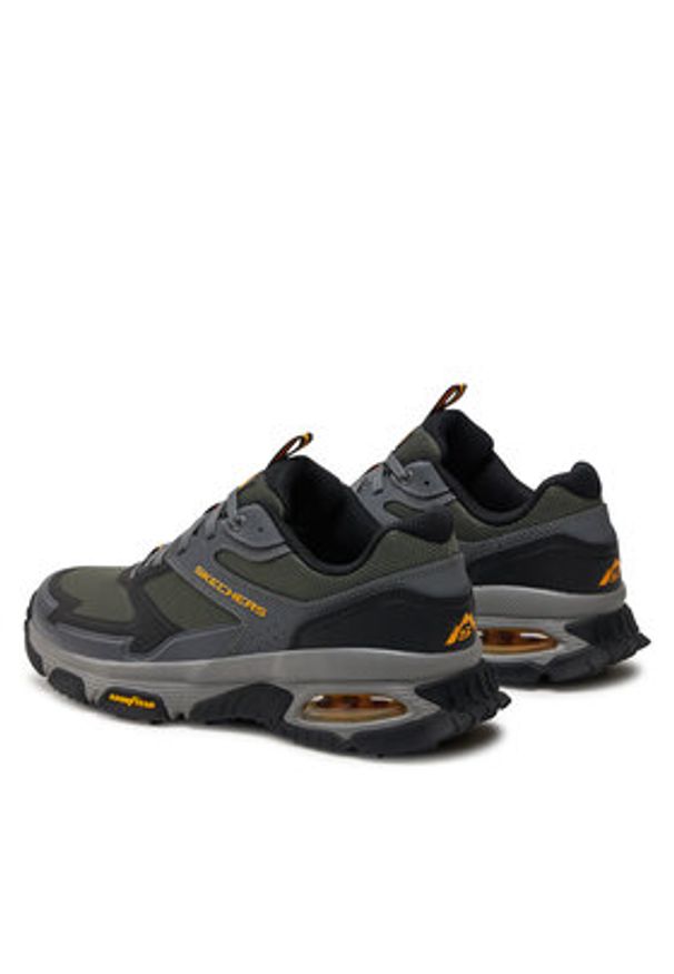 skechers - Skechers Trekkingi Skech-Air Envoy-Sleek Envoy 237553/GNBK Zielony. Kolor: zielony. Materiał: materiał. Sport: turystyka piesza