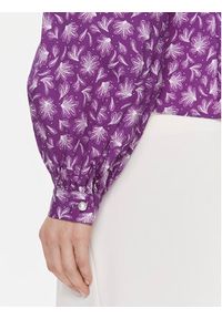 Custommade Bluzka Deia 999376294 Fioletowy Regular Fit. Kolor: fioletowy. Materiał: bawełna #3