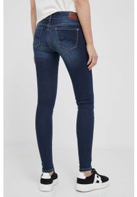 Pepe Jeans jeansy Soho damskie kolor granatowy. Kolor: niebieski #3
