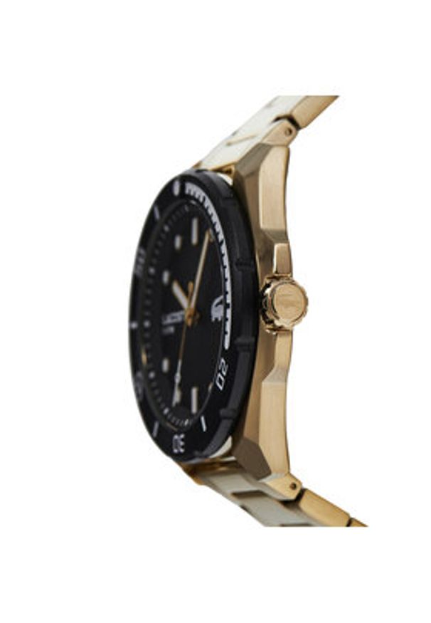 Lacoste Zegarek Finn 2011287 Złoty. Kolor: złoty