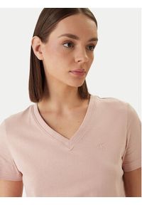 Calvin Klein Jeans T-Shirt Archive LV047B205G Pomarańczowy Regular Fit. Kolor: pomarańczowy. Materiał: bawełna #2