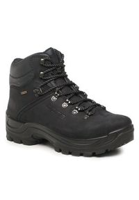 Alpina Trekkingi Tundra 6931-1 Czarny. Kolor: czarny. Materiał: skóra, nubuk. Sport: turystyka piesza