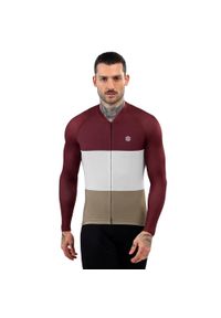 SIROKO - Męska koszulka rowerowa z krótkim rękawem Kolarstwo Siroko M2 Triplet. Kolor: wielokolorowy, brązowy, biały. Materiał: jersey. Długość rękawa: krótki rękaw. Długość: krótkie. Sport: kolarstwo #1