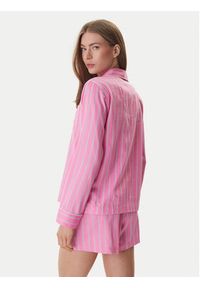 Lauren Ralph Lauren - LAUREN RALPH LAUREN Piżama ILN12489 Różowy Regular Fit. Kolor: różowy. Materiał: bawełna #2