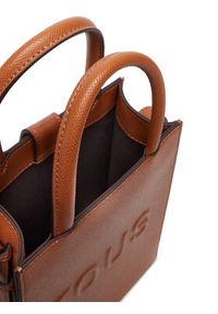 Tous - TOUS Torebka MINI BOLSO POP TOUS BRENDA 2002105944 Brązowy. Kolor: brązowy. Materiał: skórzane #5