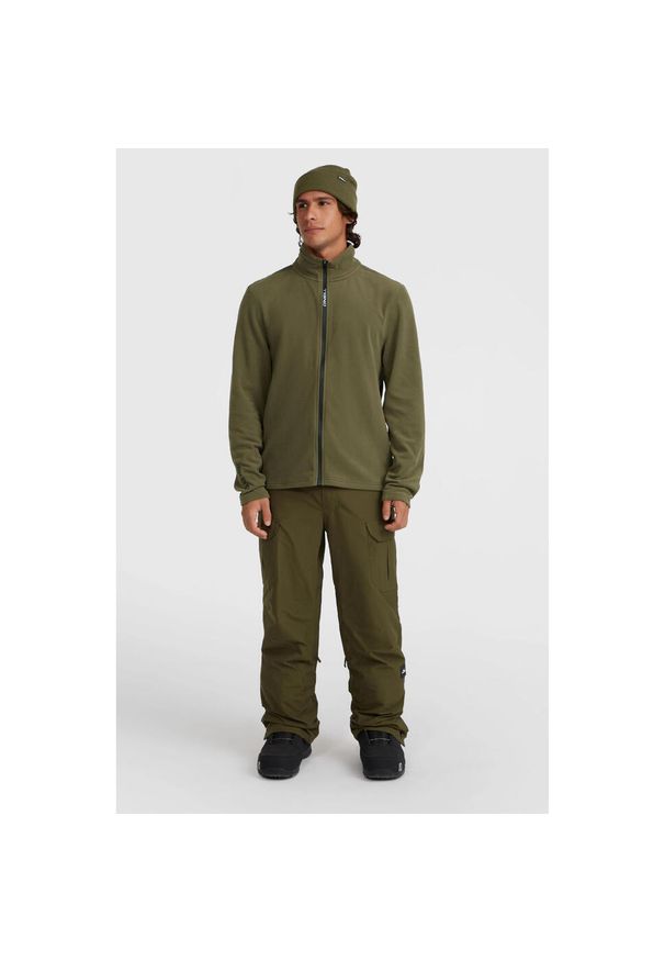 Sweter Męski O'Neill Jack'S Polartec 100 Fz. Kolor: zielony. Materiał: tkanina, polar. Sezon: zima. Sport: turystyka piesza
