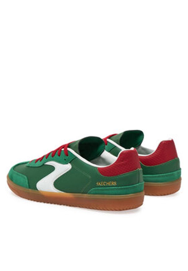 skechers - Skechers Sneakersy Hotshot - Roaver 254152/GMLT Szary. Kolor: szary. Materiał: skóra