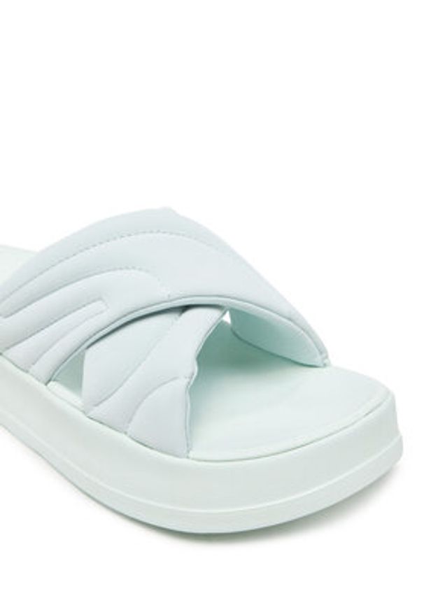Puma Klapki Leadcat Platform 400340 04 Błękitny. Kolor: niebieski. Materiał: skóra. Obcas: na platformie
