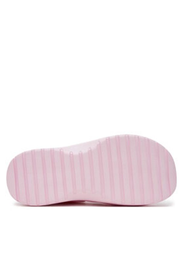 Adidas - adidas Sandały adilette JR2626 Różowy. Kolor: różowy. Materiał: skóra