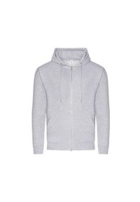 AWDIS - Wrzosowa Organiczna Bluza Z Kapturem Dla Dorosłych Unisex. Typ kołnierza: kaptur. Kolor: szary