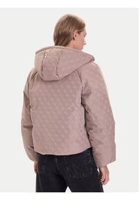 Guess Kurtka zimowa V5BL07 WGLW2 Beżowy Relaxed Fit. Kolor: beżowy. Materiał: syntetyk. Sezon: zima #4