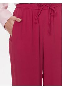 Marella Spodnie materiałowe Ribelle 2413131134 Czerwony Regular Fit. Kolor: czerwony. Materiał: jedwab