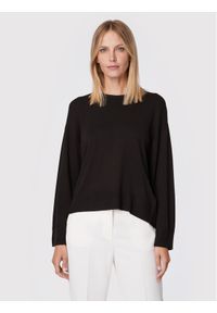 InWear Sweter Cimone 30107377 Czarny Regular Fit. Kolor: czarny. Materiał: wiskoza