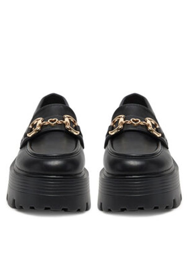 DeeZee Loafersy 23106-1 Czarny. Kolor: czarny. Materiał: syntetyk, materiał
