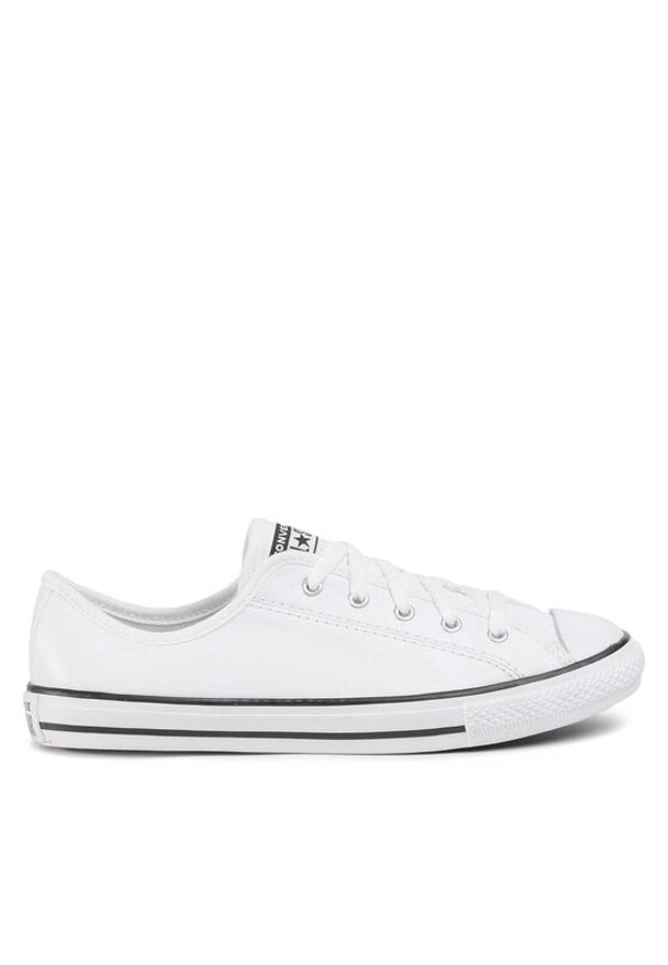 Converse Trampki Ctas Dainty Ox 564984C Biały. Kolor: biały. Materiał: skóra