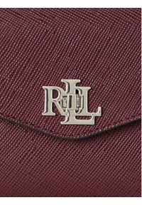 Lauren Ralph Lauren - LAUREN RALPH LAUREN Torebka 431966765010 Bordowy. Kolor: czerwony. Materiał: skórzane #4