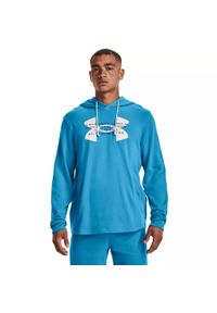 Bluza męska Under Armour Rival Terry Logo Hoodie. Kolor: niebieski