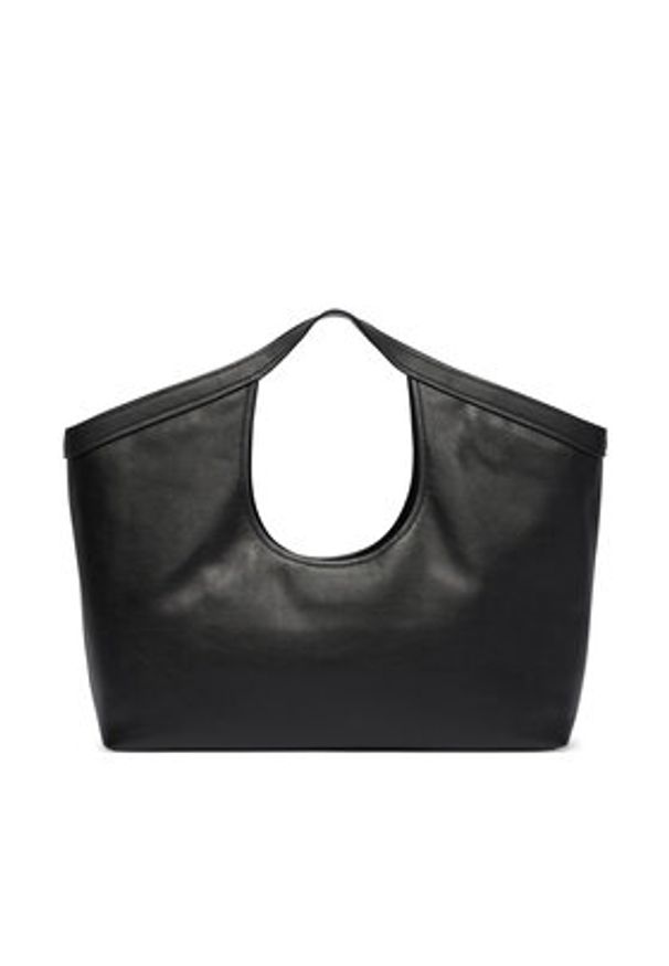 MICHAEL Michael Kors Torebka 30T6AX6T3L Czarny. Kolor: czarny. Materiał: skórzane