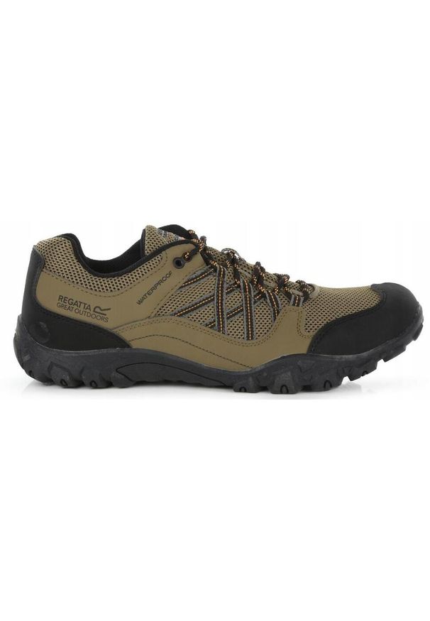 Buty trekkingowe męskie Edgepoint III Regatta. Kolor: beżowy. Materiał: poliester