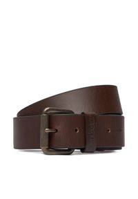 Barbour Pasek Męski Allaanton MAC0111BR51 Brązowy. Kolor: brązowy. Materiał: skóra