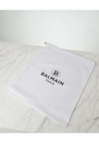 Balmain - BALMAIN - Białe sneakersy ze skóry B-Court. Okazja: na co dzień. Kolor: biały. Materiał: skóra #3