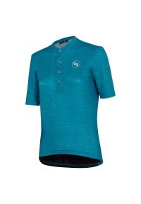 MB WEAR - Jersey Mb Wear gravel allday petrol. Kolor: niebieski. Materiał: jersey. Sport: kolarstwo