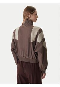 Adidas - adidas Bluza Blocked Washed KD8787 Brązowy Oversize. Kolor: brązowy. Materiał: syntetyk #3