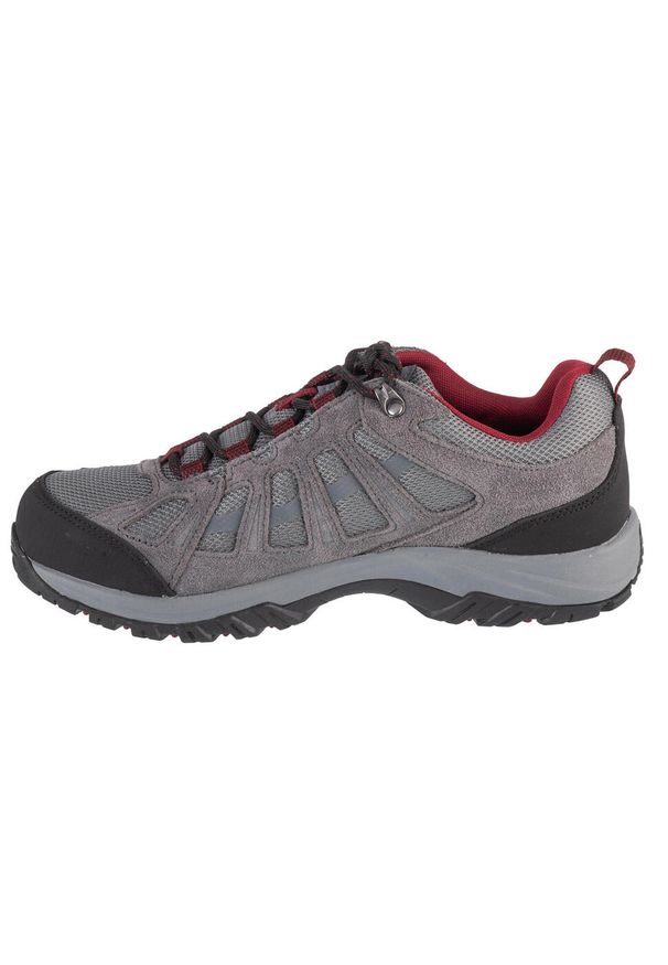 columbia - Buty trekkingowe męskie Columbia Męskie Redmond Iii Waterproof. Kolor: wielokolorowy, szary. Materiał: zamsz, materiał. Szerokość cholewki: normalna