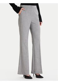 Maryley Spodnie materiałowe MARYLEY-25IB587 Szary Regular Fit. Kolor: szary. Materiał: syntetyk #1