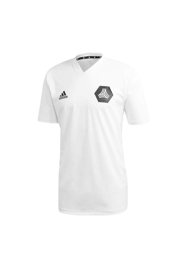 Adidas - Tango TR Jersey T-shirt 310. Kolor: biały. Materiał: jersey