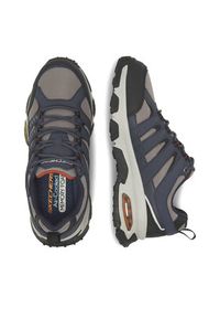 skechers - Skechers Półbuty 237214NVGY Granatowy. Kolor: niebieski. Materiał: materiał #4